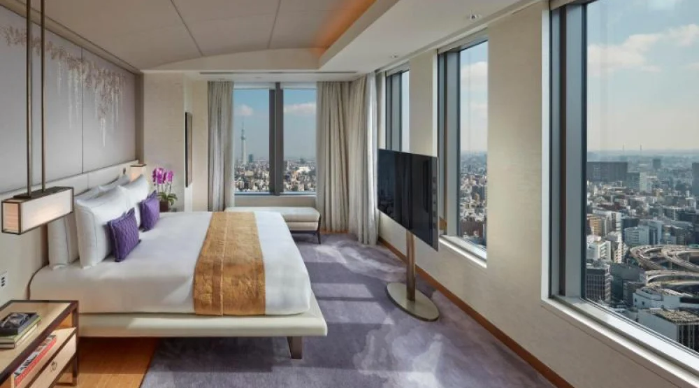 Mandarin Corner King Suite at Mandarin Oriental Tokyo