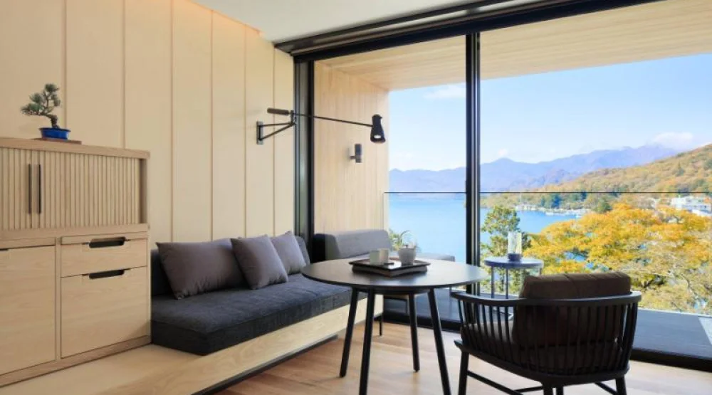 Lake Chuzenji View, Guest Room, Two Double, Lake View, Balcony at The Ritz-Carlton Nikko