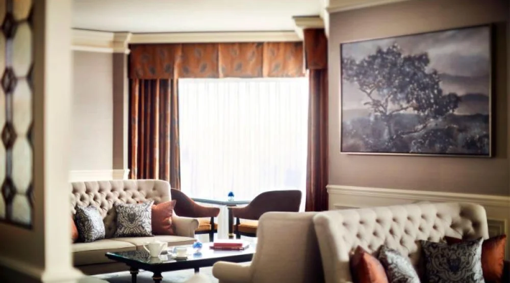 Club Junior Suite, Club Level, Junior Suite, One King, City View, Corner Room at The Ritz-Carlton Osaka