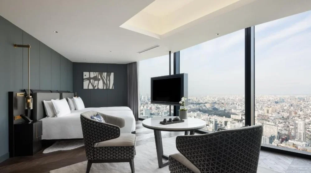 Corner Twin Junior Suite at Bellustar Tokyo A Pan Pacific Hotel