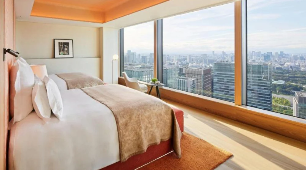 Premium, Guest Room, Two Double, Imperial Garden View at Bvlgari Tokyo