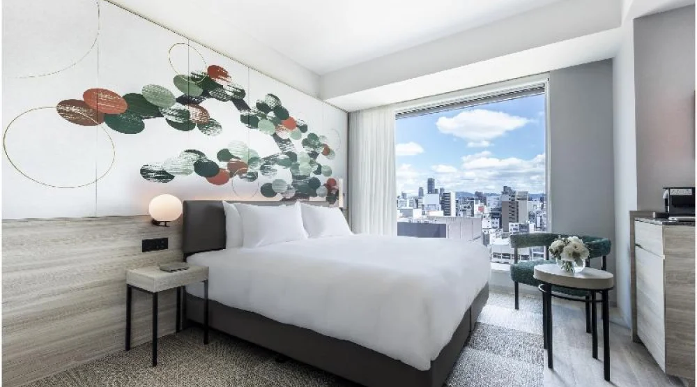 Deluxe King Room (rei Premium Floor) at Centara Grand Hotel Osaka