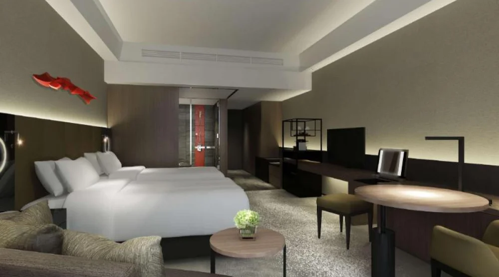 Twin Deluxe Room at Conrad Osaka