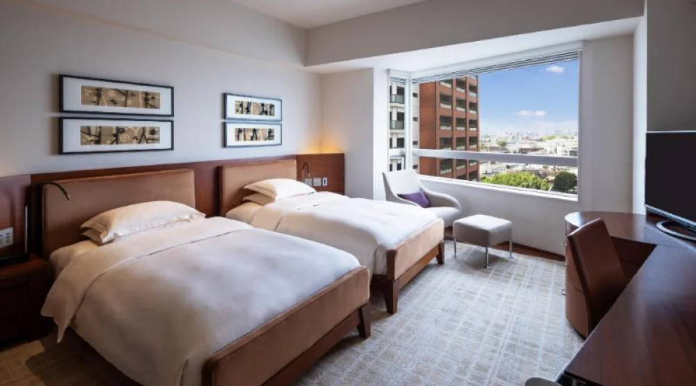 Two Twin Beds at Grand Hyatt Tokyo