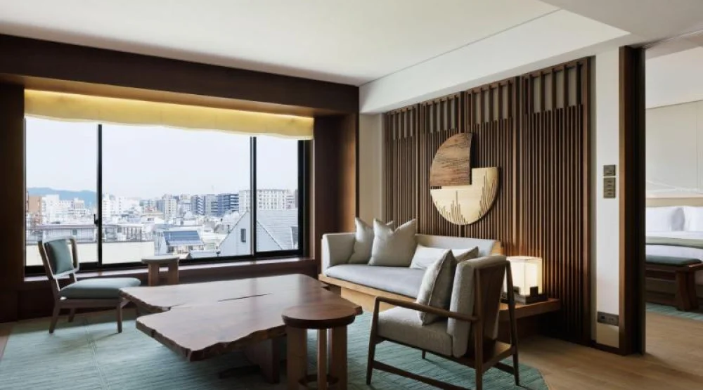 Executive Suite, Two Double, City View at Hotel The Mitsui Kyoto A Luxury Collection Hotel