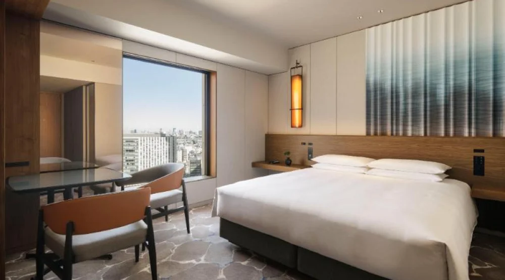 One King Bed at Hyatt Regency Tokyo
