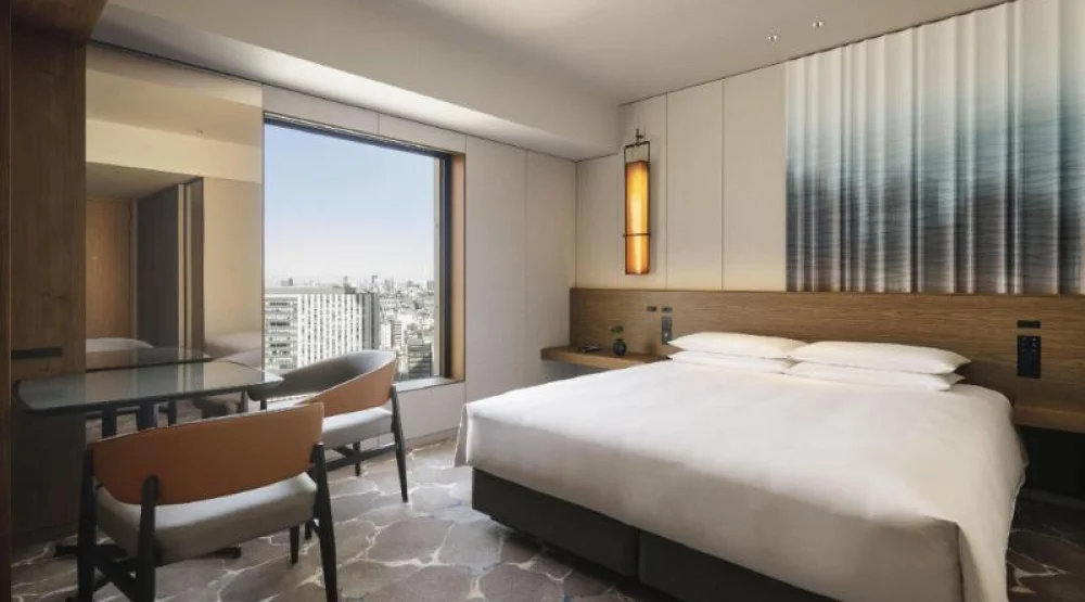 One King Bed, High Floor at Hyatt Regency Tokyo