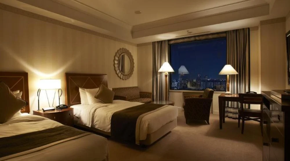 Superior River View Twin Room at Imperial Hotel Osaka