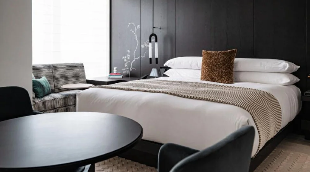 One King Premium Additional Living Area High Floor at Kimpton Shinjuku Tokyo