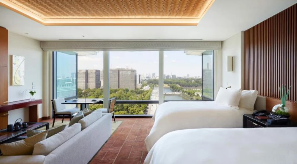 Grand Premier Park View Twin Room at The Peninsula Tokyo