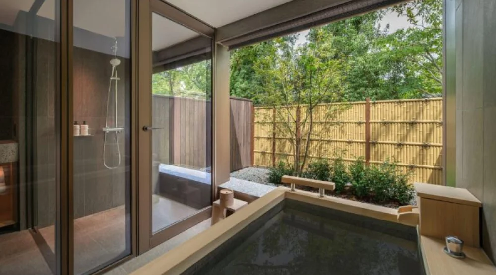 Deluxe Kng Open Air Onsen, Guest Room, One King, Garden View at Shisui a Luxury Collection Hotel