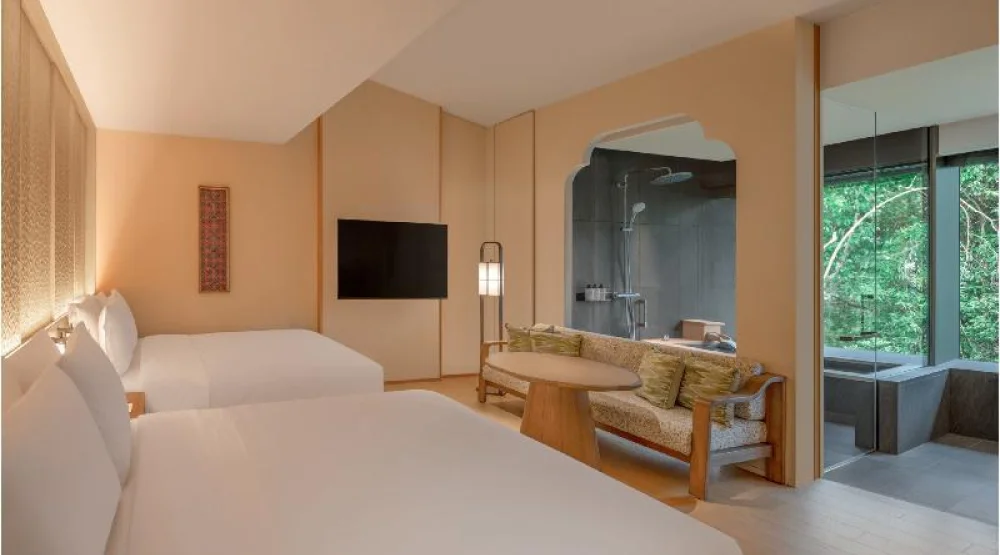 Deluxe Twin Room with Hot Spring Bath at Shisui a Luxury Collection Hotel