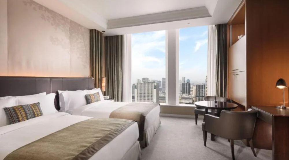 Deluxe, Guest Room, Two Double, Skyline View at The St. Regis Osaka