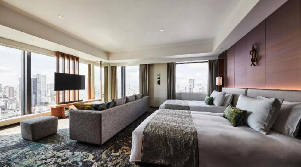 Executive Deluxe Corner Twin Room - Non-smoking at The Royal Park Hotel Iconic Osaka Midosuji