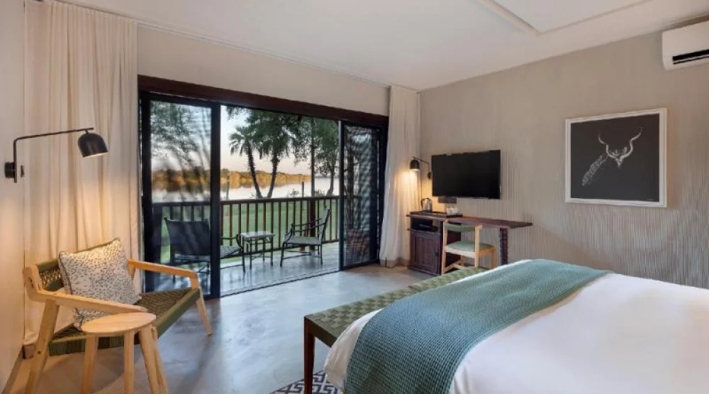 Deluxe River Facing at David Livingstone Safari Lodge & Spa