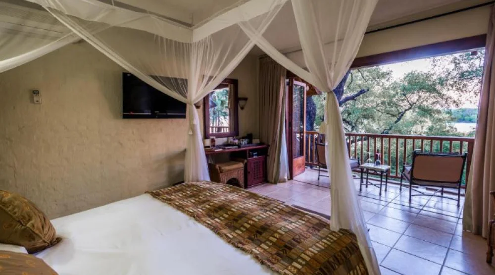 Standard River View at David Livingstone Safari Lodge & Spa