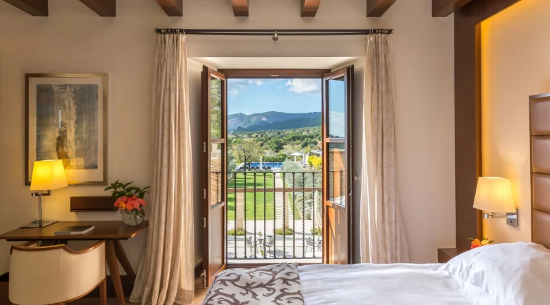 Deluxe Double at Castell Son Claret