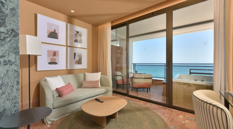 Selected Junior Suite Front Sea View at El Fuerte Marbella