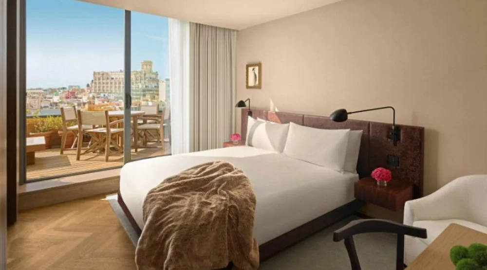 Studio Terrace, Guest Room, One King, City View at The Barcelona EDITION