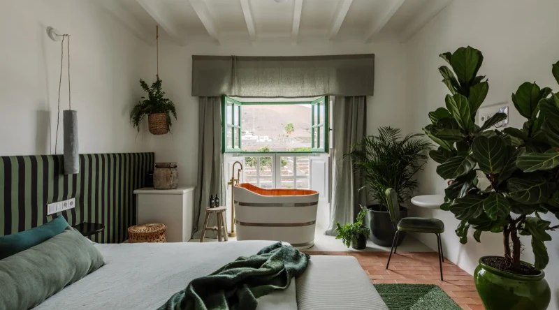 Double Room with Volcano View at Cesar Lanzarote