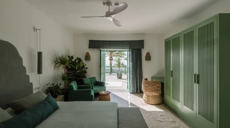 Superior Room with Terrace & Sea View at Cesar Lanzarote