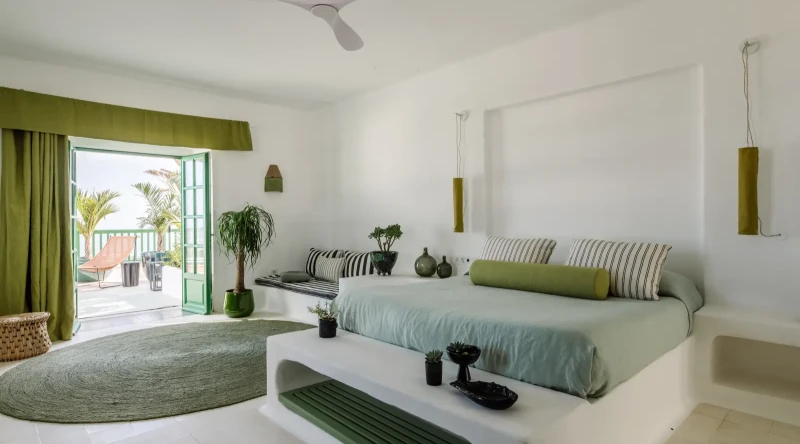 Junior Suite with Terrace & Sea View at Cesar Lanzarote