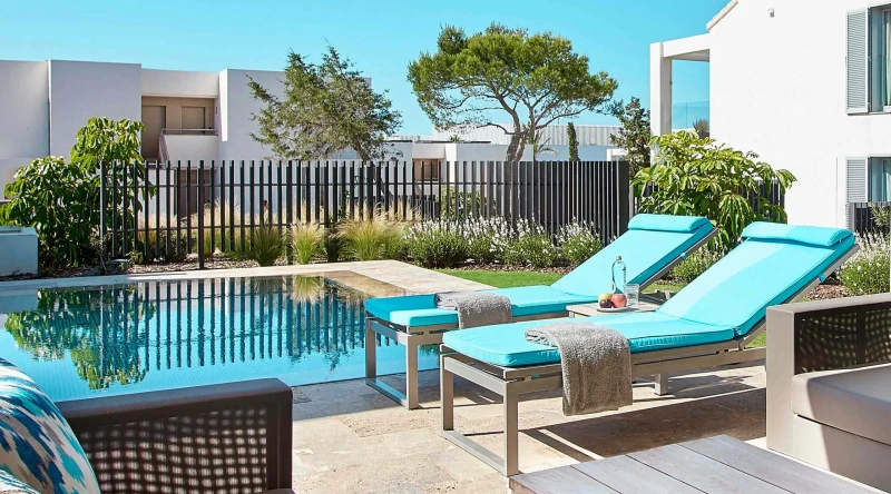 Garden Pool Suite Two Bedroom at 7pines Resort Ibiza