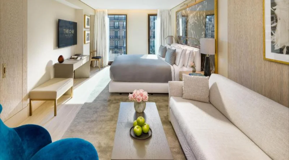 Junior Suite For Two Adults and Two Children at The One Barcelona