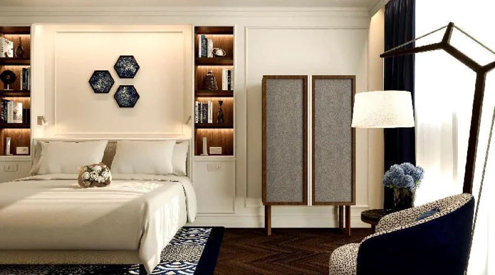 Superior City View Twin Room at Sofitel Barcelona Skipper