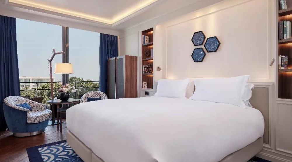 Luxury Room with Balcony and Seaview at Sofitel Barcelona Skipper