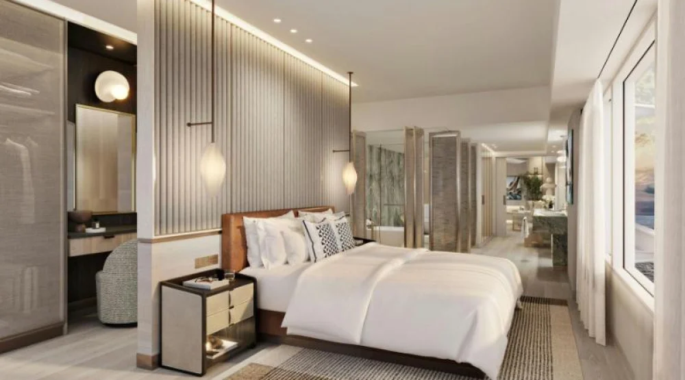 Horizon, One Bedroom Suite, One King, Seafront, Corner Room at Hotel Arts Barcelona