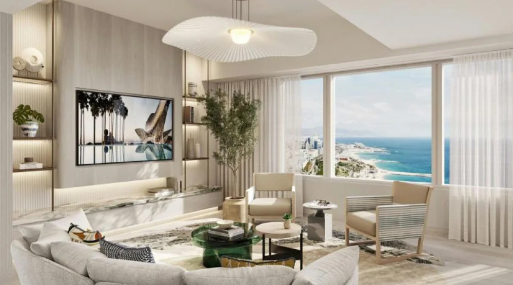 Club Suite, Club Level, Suite, One King, Corner Room, Upper Floor at Hotel Arts Barcelona