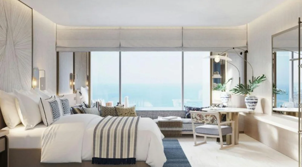 Club Level, Club Guest Room, One King, Upper Floor at Hotel Arts Barcelona