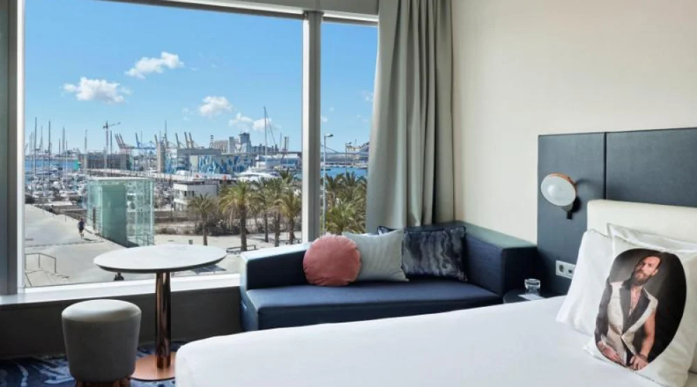 Wonderful, Guest Room, Two Twin, Marina View at W Barcelona