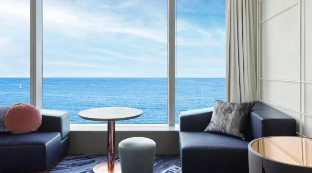 Wonderful Sky, Guest Room, Two Twin, Marina View at W Barcelona