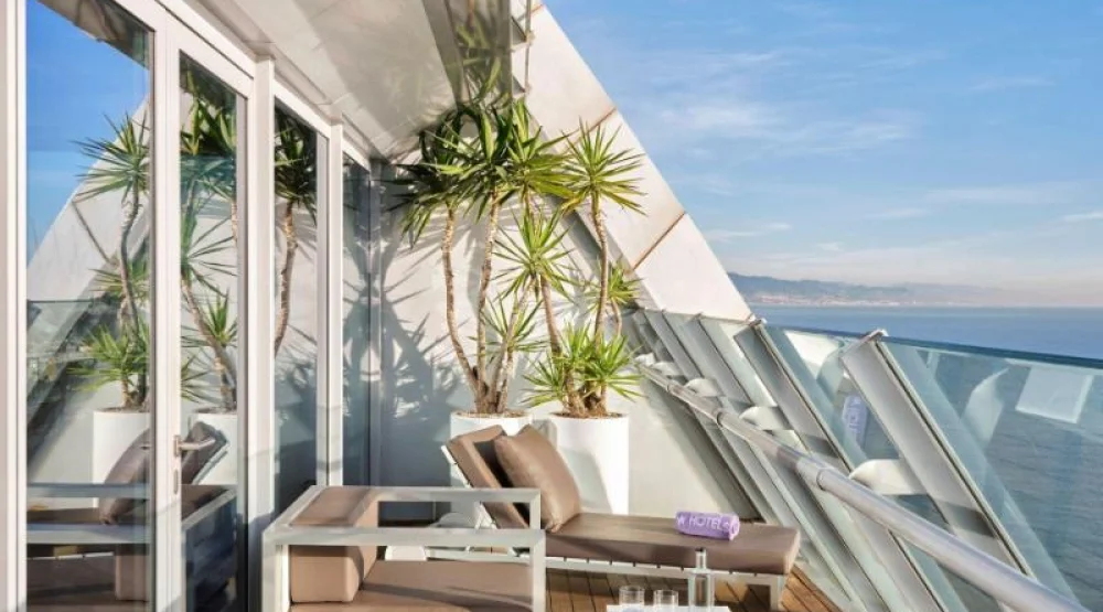 Marvelous, Suite, One King, Seafront, Terrace at W Barcelona