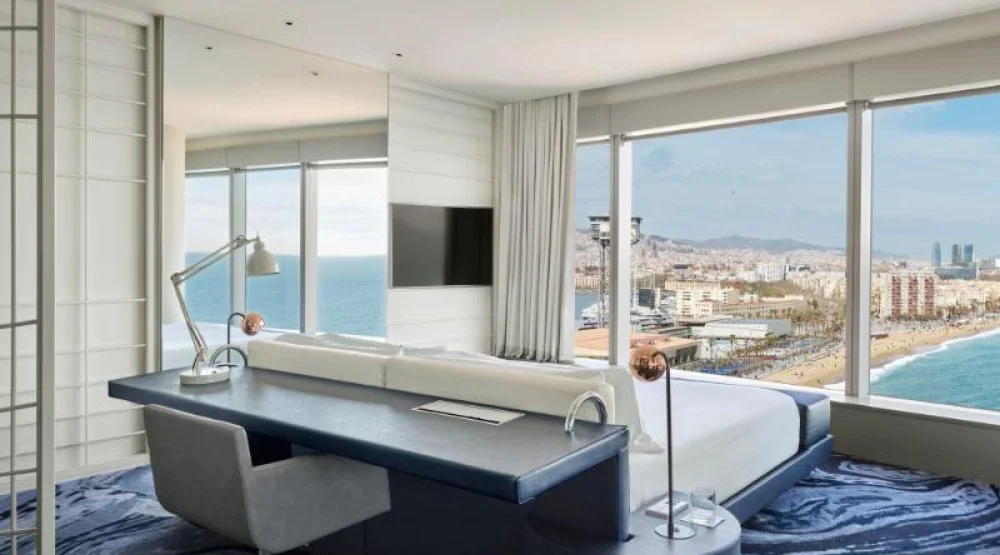 Spectacular, Suite, One King, Seafront, Terrace at W Barcelona