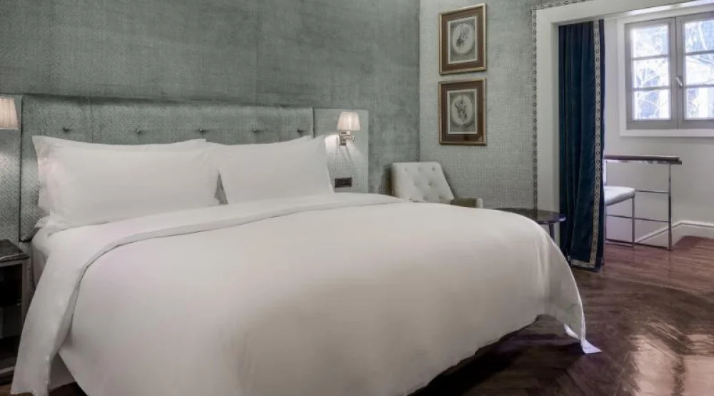 Luxury Terrace Suite, Bi-level Suite, One King, Garden View, Terrace at Santo Mauro, a Luxury Collection Hotel