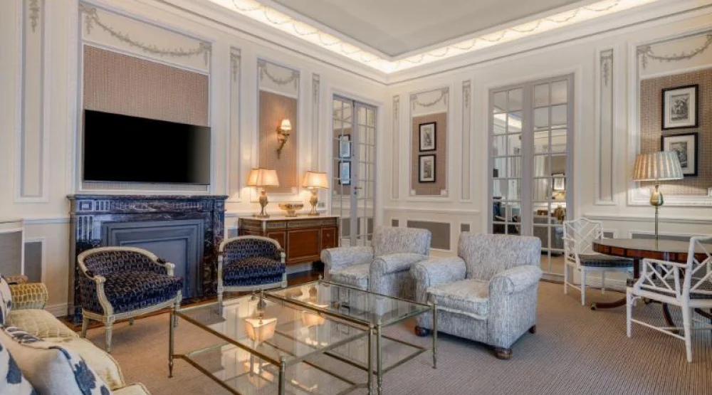 Almagro Suite, Presidential Suite, One King, Garden View, Balcony at Santo Mauro, a Luxury Collection Hotel