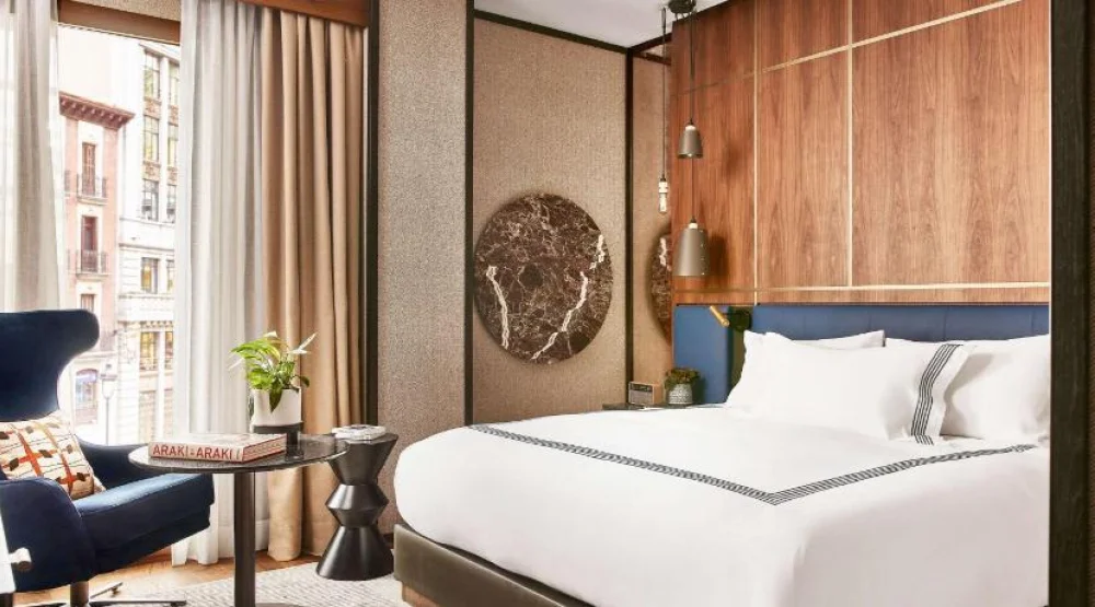 King Room with City View at Thompson Madrid