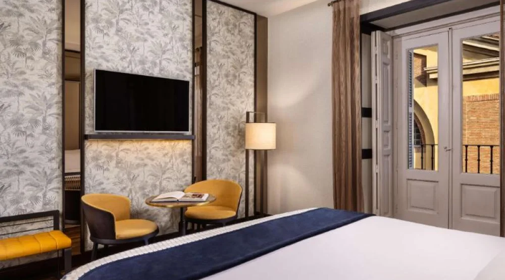 Deluxe Room with View at NH Collection Madrid Palacio De Tepa