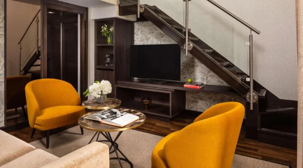 Junior Suite with View at NH Collection Madrid Palacio De Tepa