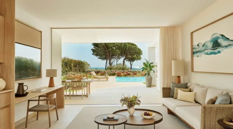 Deluxe Three Bedroom Suite Private Pool Sea View at Ikos Andalusia