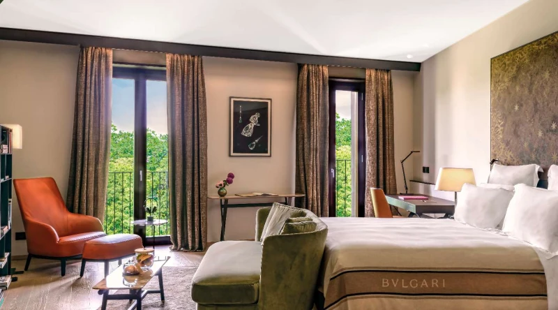 Junior Suite at Bvlgari Hotel Milano