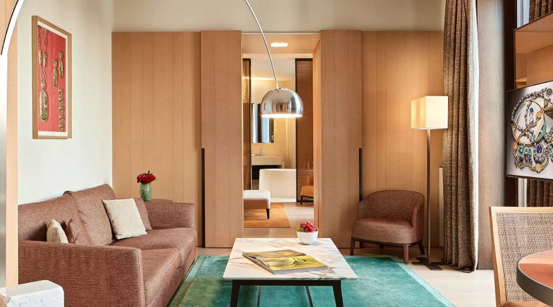 Deluxe Suite at Bvlgari Hotel Milano