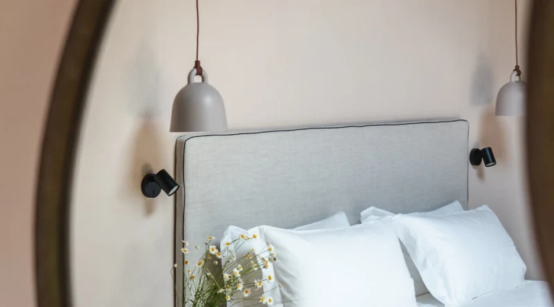 Deluxe Room at Pieve Aldina Relais & Chateaux