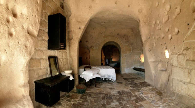 Caves 3, 7, 9, 11, 12, 15 & 16 (superior) at Sextantio Le Grotte Della Civita Hotel