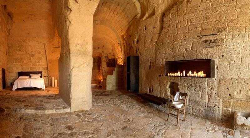 Caves 8, 10, 14 & 19 (suite) at Sextantio Le Grotte Della Civita Hotel