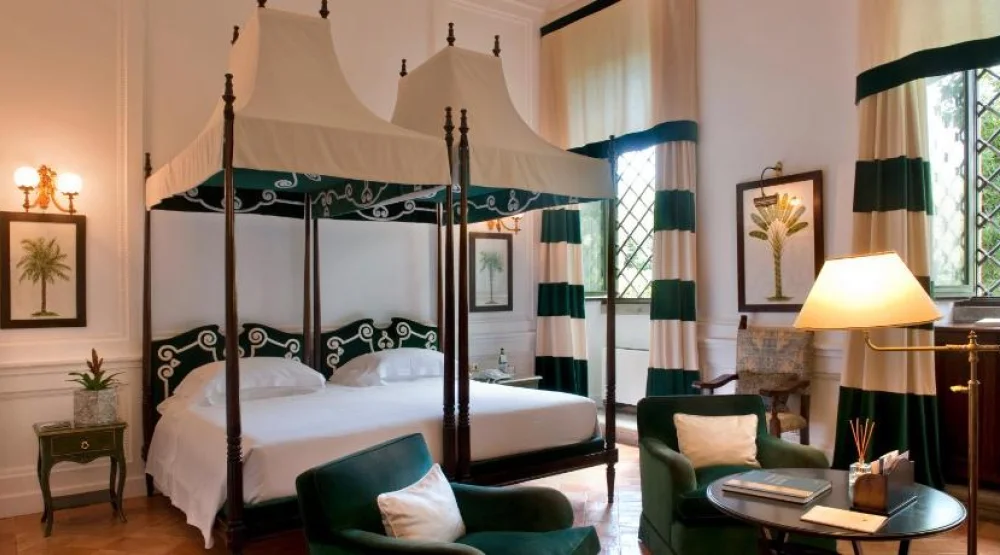 Superior Double Room at La Posta Vecchia Hotel