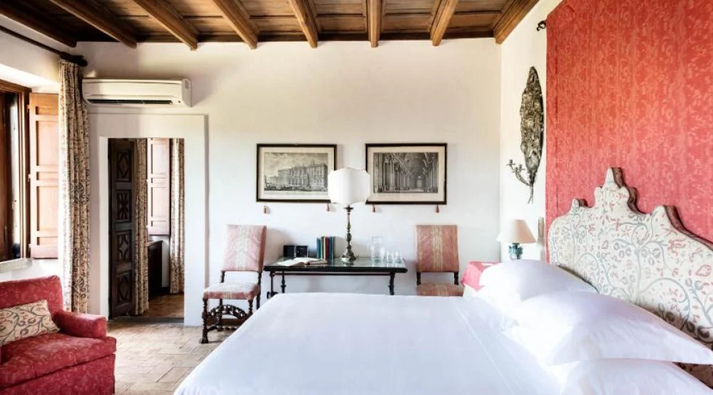 Suite with Garden View at La Posta Vecchia Hotel